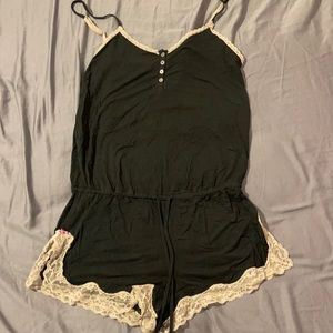 Victoria secret one piece romper pjs